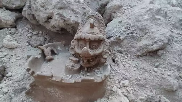 Calakmul, ubicado en el Tramo 7, ha sido el espacio donde más piezas arqueológicas fueron encontradas