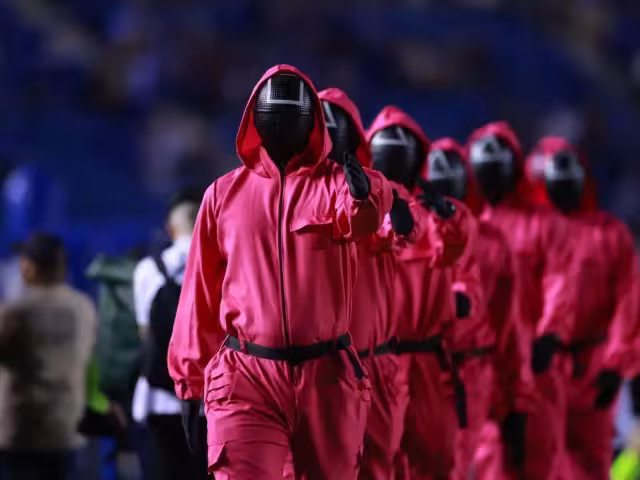 El juego de calamar en el partido de Cruz Azul