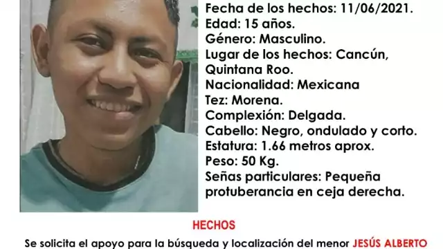 La FGE pide a la ciudadanía comunicarse al número 99-88-81-71-50 en caso de contar con alguna pista de su paradero
