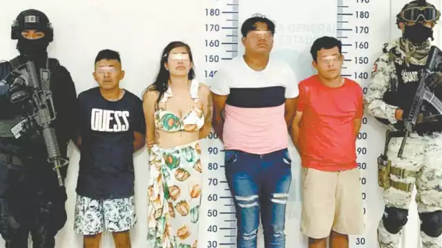 Además llevaban celulares y dinero