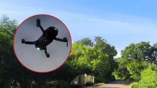 Denuncian presunto espionaje  con dron a propiedad  en  comunidad de José María Morelos 