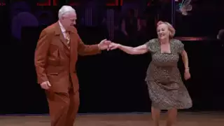 Los abuelitos son famosos por participar en concursos de baile
