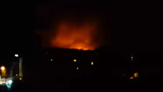 Medios locales reportan ataques en Kiev. Foto: Captura de pantalla

