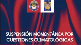 Tormenta eléctrica retrasa el Chivas vs. Tigres de la Jornada 1 de Liga MX 2025