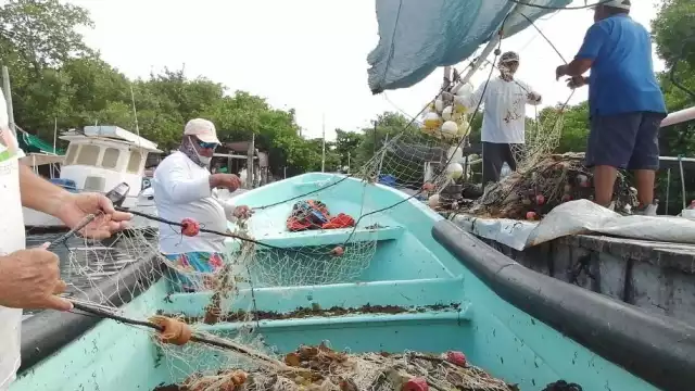 Los hombres de mar esperan aprovechar la bonanza que habrá hoy y mañana, pues el jueves llegará un nuevo frente frio a las costas de Quintana Roo