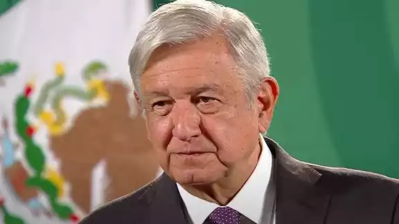 AMLO, durante la conferencia de prensa matutina
AMLO, durante la conferencia de prensa matutina