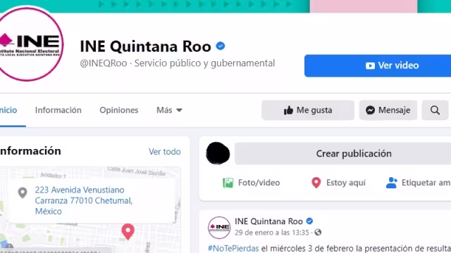 El organismo electoral informó que no fue responsable de dichas publicaciones