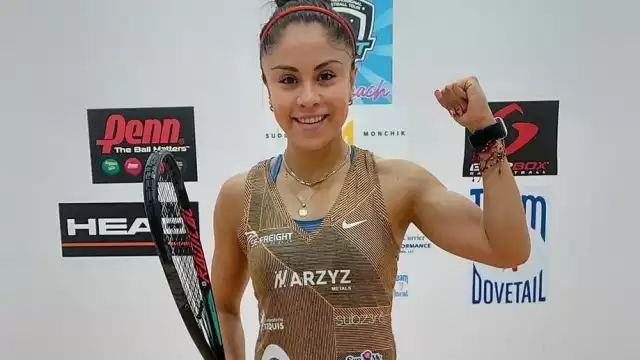 Paola Longoria es una de las figuras del raquetbolista, nacida en San Luis Potosí, es la actual número uno del mundo en el ranking del Tour Profesional de Raquetbal femenino, con 582 puntos