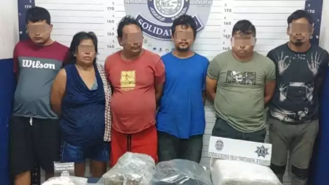 Los detenidos fueron puestos a disposición de la Fiscalía Especializada en Delitos Contra la Salud en su Modalidad de Narcomenudeo