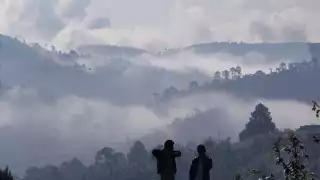 Las fuertes lluvias ocasionaron el derrumbe del cerro