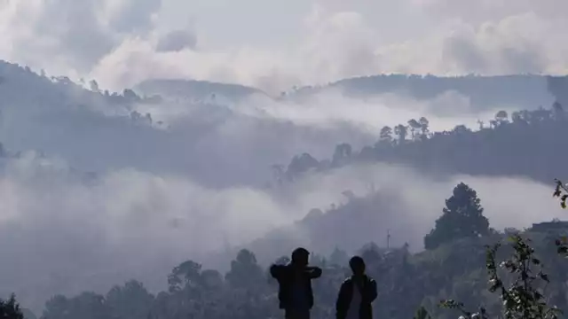 Las fuertes lluvias ocasionaron el derrumbe del cerro