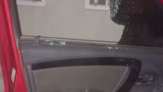 Así fue como quedó la camioneta tras el robo