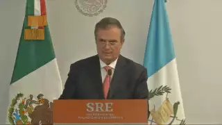 Marcelo Ebrard, secretario de Relaciones Exteriores, destacó que se encuentra trabajando con las autoridades de Estados Unidos para dar con los responsables de la muerte de 50 migrantes en Texas