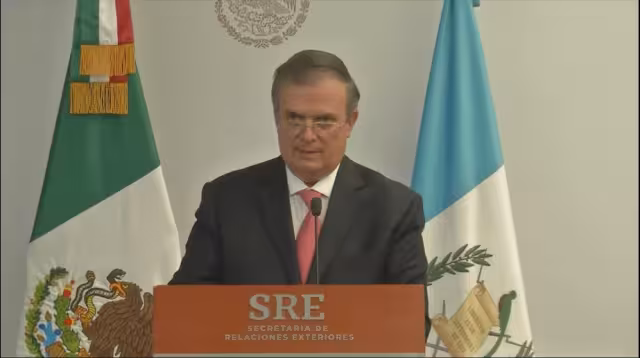 Marcelo Ebrard, secretario de Relaciones Exteriores