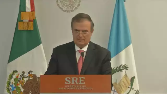 Marcelo Ebrard, secretario de Relaciones Exteriores