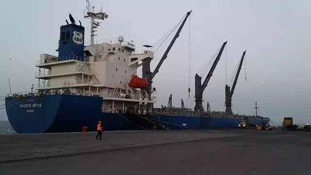 El navío, cuenta con una eslora de 189 metros y 30 metros de manga, por lo que hasta el momento, representa el barco de mayor dimensión que ha traído consigo dicho material