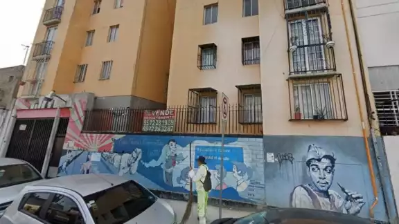 La colonia Guerrero tiene varios murales dedicados al actor La colonia Guerrero tiene varios murales dedicados al actor