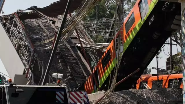 El 3 de mayo se cumle un año del colapso de tramo elevado de la L12. Foto: Twitter