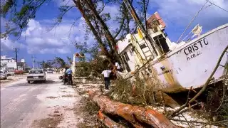 Este miércoles 14 de septiembre de 2022 se cumplen 34 años del impacto del Huracán Gilberto en Yucatán