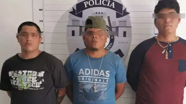 La Policía Quintana Roo detuvo a dos hombres con drogas y un arma de fuego