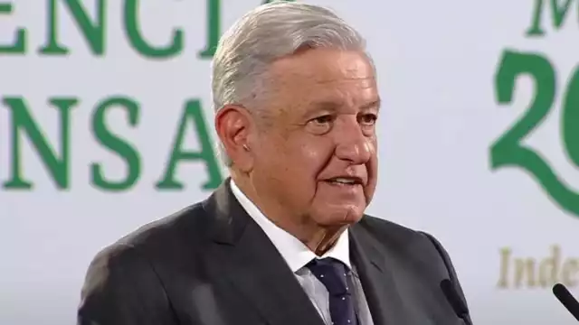 AMLO, durante su conferencia de prensa matutina
