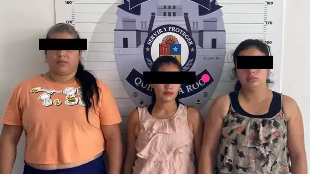 Las mujeres fueron identificadas como Cindy K.G de 31 años de edad; Katerin F.M., de 30 años y Leslye M.R.G., de 26 años