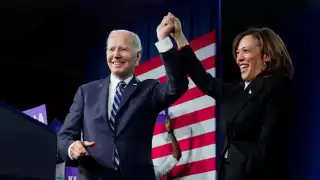 Biden apoya a Kamala Harris como la candidata presidencial demócrata.