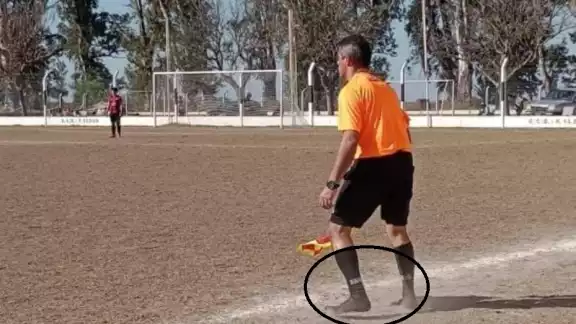 Era primera vez en su carrera dirigió un partido de las inferiores de Liga Rafaelina de Fútbol