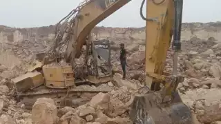 Fueron dos las maquinarias que resultaron dañadas con un valor de 4 a 5 millones de pesos