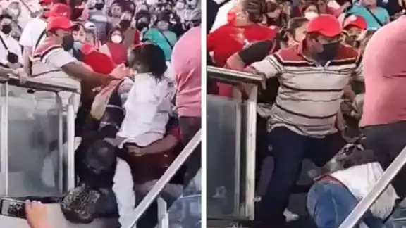 Entre golpes, acarreados amontonados y discurso festivo, el PRI oficializa candidatura de Alejandro Avilés al Gobierno de Oaxaca Entre golpes, acarreados amontonados y discurso festivo, el PRI oficializa candidatura de Alejandro Avilés al Gobierno de Oaxaca