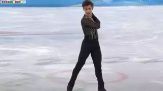 Donovan Carrillo en su presentación durante la gran final. Foto: Captura de pantalla