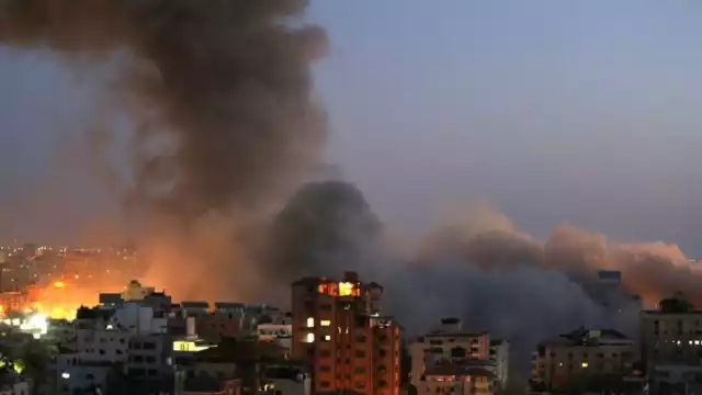 Edificios destruidos en la franja de Gaza producto del conflicto