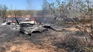 Avioneta se desploma en Hermosillo, Sonora; reportan 4 muertos