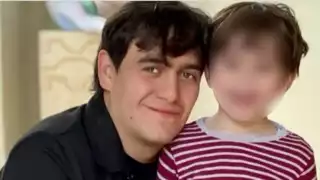 Así fue la emotiva despedida para Julián Figueroa de su hijo: VIDEO