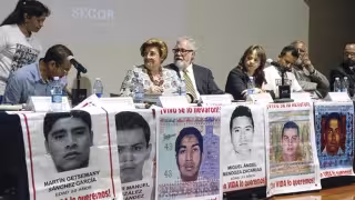 Los integrantes del GIEI dio a conocer el resultado de un peritaje hecho tras el informe de la Covaj