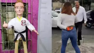 La piñata se hizo viral en redes sociales