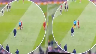 Las imágenes de inmediato generaron comentarios negativo para el silbante
