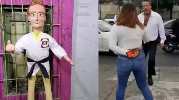 La piñata se hizo viral en redes sociales