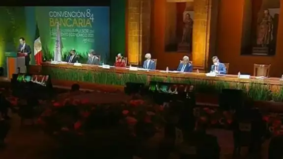 Clausura de la 84 Convención Bancaria en la Ciudad de México