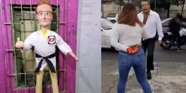 La piñata se hizo viral en redes sociales