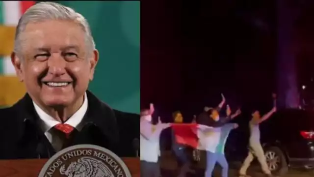 El presidente Andrés Manuel López Obrador llegó a la Residencia de México en Washington en medio de un fuerte dispositivo de seguridad del servicio secreto.