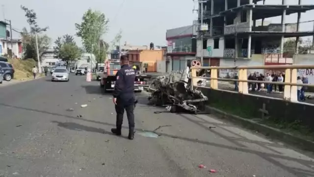 El accidente de Atizapán dejó a una persona sin vida