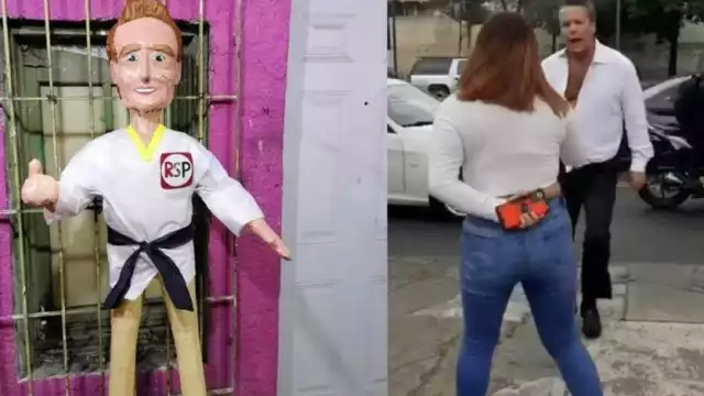 La piñata se hizo viral en redes sociales
