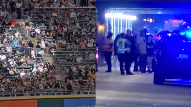 Un tiroteo se presentó durante el juego de la MLB entre White Sox y Athletics en el Guaranteed Rate Field