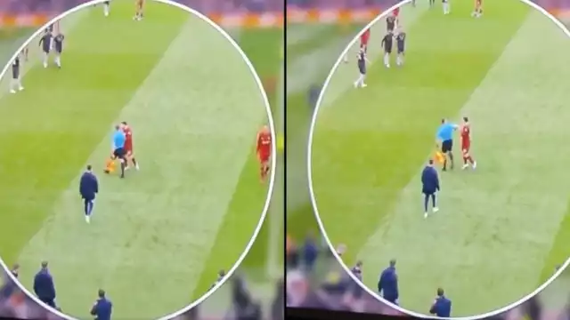 Las imágenes de inmediato generaron comentarios negativo para el silbante
