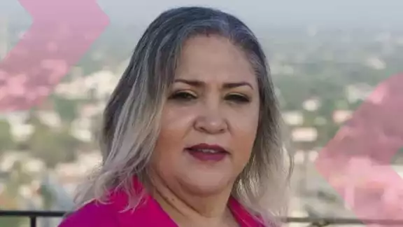 La candidata tenía 50 años de edad La candidata tenía 50 años de edad