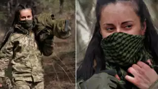 La francotiradora se retiró del ejercito de Ucrania en enero y volvió para combatir a Rusia