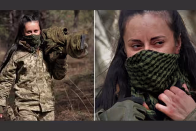 La francotiradora se retiró del ejercito de Ucrania en enero y volvió para combatir a Rusia