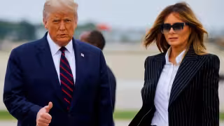Trump y Melania votan anticipadamente en Florida antes de las elecciones de medio mandato