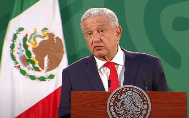 AMLO, durante su conferencia de prensa
